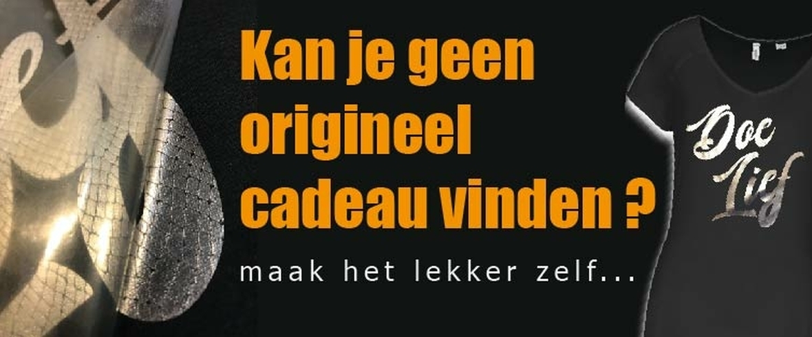 zelf textiel bedrukken met strijkletters