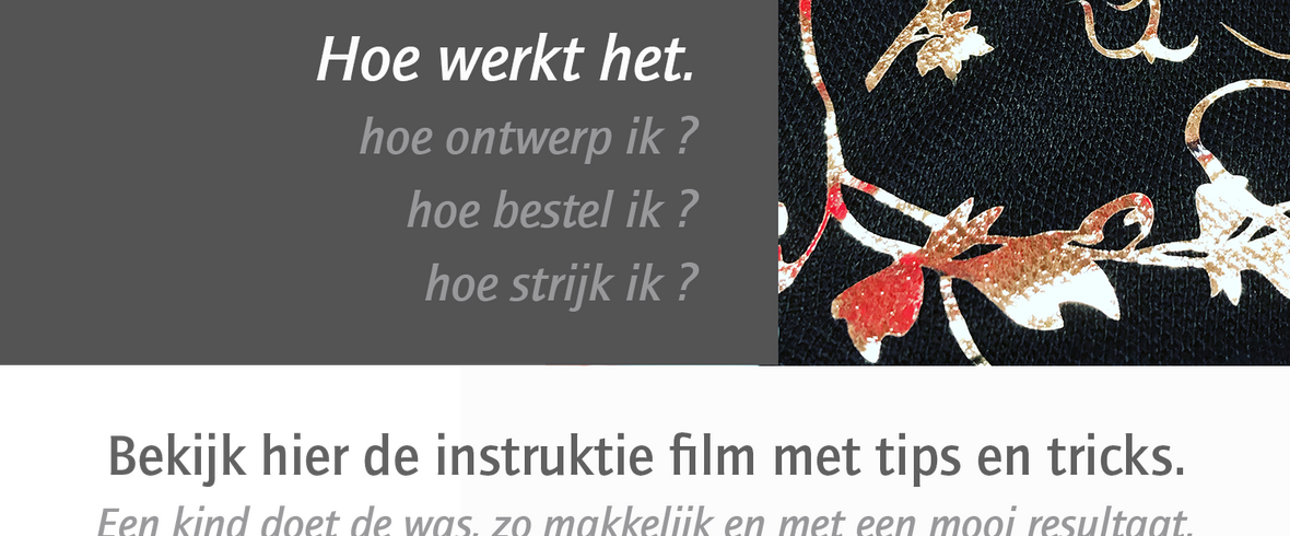 hoe werk ik met strijkletters