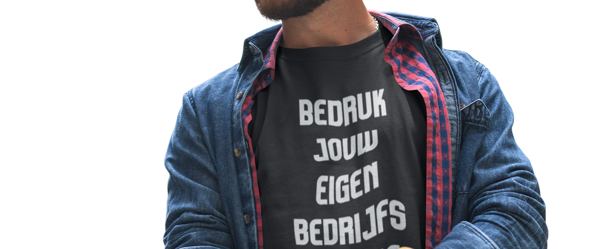bedruk je eigen werkkleding met jouw logo met strijkletters