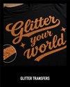 Glitter transfers
