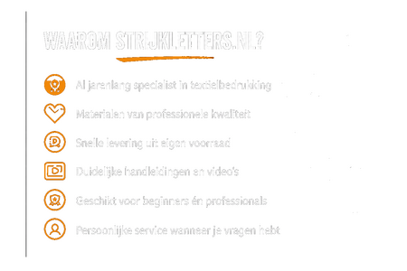 waarom strijkletters