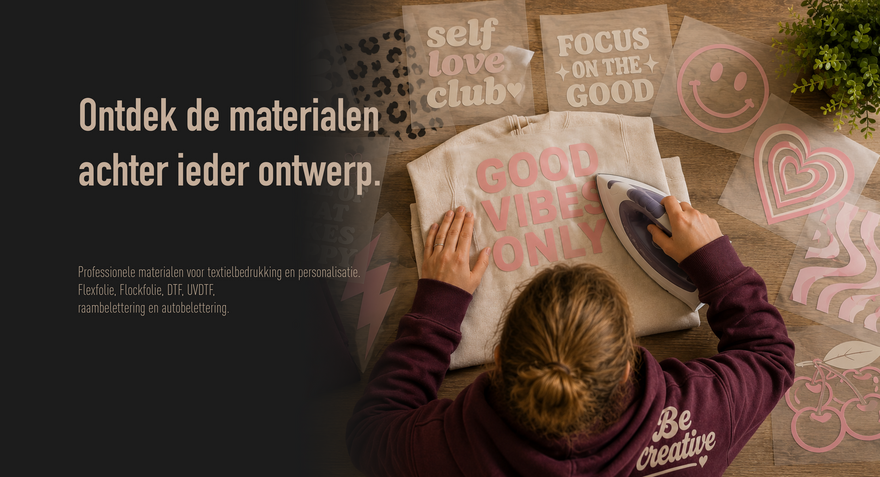 Materialen die jouw ideeën werkelijkheid maken.
