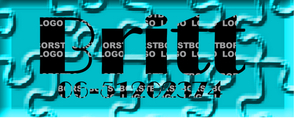40x Naam label Puzzel Strijkletters Flex BORSTLOGO - afb. 1