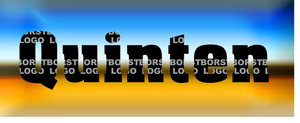 40x Naam label Strand Strijkletters Flex BORSTLOGO - afb. 1