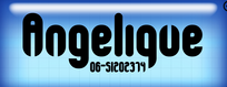 50x Naam label Glas Blauw Strijkletters