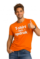 Heren T-Shirt incl. opdruk 