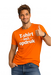 Heren T-Shirt incl. opdruk  Maat S
