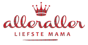 Aller liefste Mama Design Ruit Rood - afb. 2