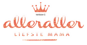 Aller liefste Mama Glitter Rainbow Coral Glitter ST - afb. 2