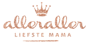 Aller liefste Mama Glitter Light Rose Gold - afb. 2