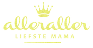 Aller liefste Mama Glitter Neon geel Glitter - afb. 2