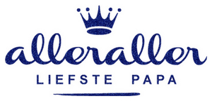 Aller liefste Papa Glitter Royal Blue Glitter 489 - afb. 2