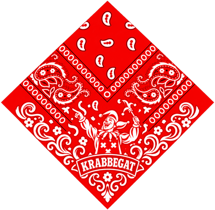 Boeren zakdoek Carnaval zakdoek Nar - afb. 1