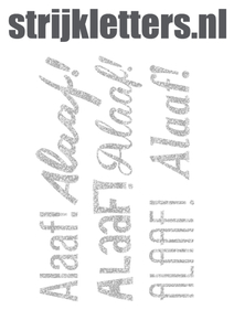 Carnaval Alaaf Glitter Silver 450 - afb. 1