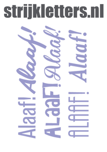 Carnaval Alaaf Metallics Paars Metallic - afb. 1