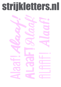 Carnaval Alaaf Flex Baby Rose - afb. 1