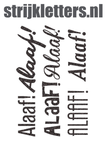 Carnaval Alaaf Glitter Black Glitter 458 - afb. 1