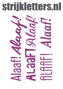 Carnaval Alaaf Glitter Lavender 428 - afb. 1