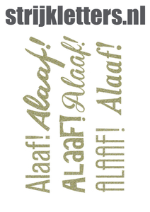 Carnaval Alaaf Glitter Champagne Glitter 490 - afb. 1