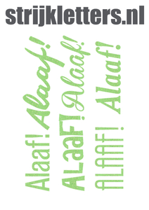 Carnaval Alaaf Glitter Neon Green Glitter 447 - afb. 1