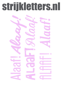 Carnaval Alaaf Glitter Neon Purple 480 - afb. 1