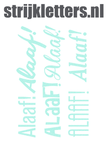 Carnaval Alaaf Glitter Neon Bleu Glitter 480 - afb. 1