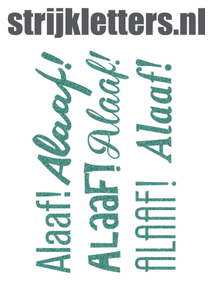 Carnaval Alaaf Glitter Jade Glitter 482 - afb. 1