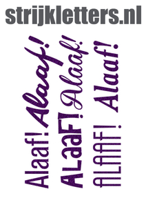 Carnaval Alaaf Glitter Purple Glitter 424 - afb. 1