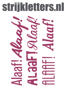 Carnaval Alaaf Glitter Pink Glitter 457 - afb. 1