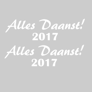 Carnaval Alles Daanst 2017 Nylon Grip Wit - afb. 2