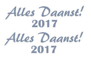 Carnaval Alles Daanst 2017 Design Jeans - afb. 2