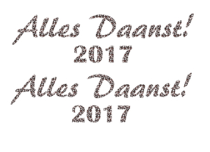 Carnaval Alles Daanst 2017 Design Luipaard - afb. 2