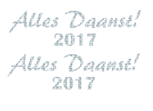 Carnaval Alles Daanst 2017 Design Metaalpop - afb. 2