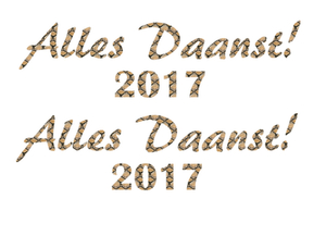 Carnaval Alles Daanst 2017 Design Slang - afb. 2