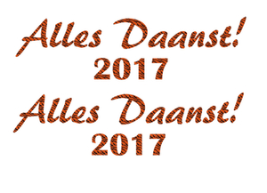 Carnaval Alles Daanst 2017 Design Zebra Tijger - afb. 2