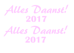 Carnaval Alles Daanst 2017 Metallics Roze Metallic - afb. 2