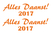 Carnaval Alles Daanst 2017 Polyester Ondergrond Oranje - afb. 2