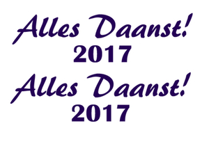 Carnaval Alles Daanst 2017 Flex Marine Blauw - afb. 2