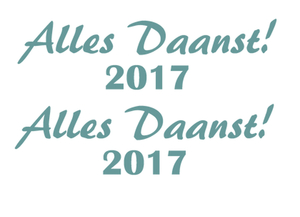 Carnaval Alles Daanst 2017 Flex Turquoise - afb. 2