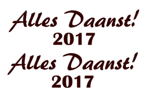 Carnaval Alles Daanst 2017 Flex Bruin - afb. 2