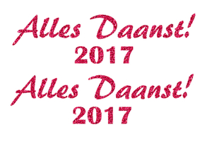 Carnaval Alles Daanst 2017 Glitter Cherry - afb. 2