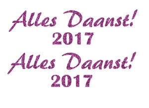 Carnaval Alles Daanst 2017 Glitter Lavender 428 - afb. 2