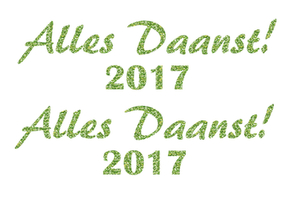 Carnaval Alles Daanst 2017 Glitter Light Green - afb. 2