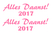 Carnaval Alles Daanst 2017 Glitter Neon Pink Glitter 448 - afb. 2