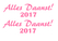Carnaval Alles Daanst 2017 Glitter Neon roze Glitter - afb. 2