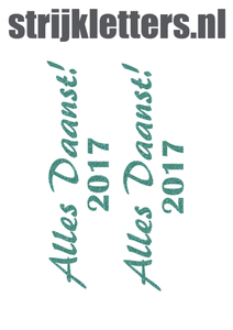 Carnaval Alles Daanst 2017 Glitter Jade Glitter 482 - afb. 1