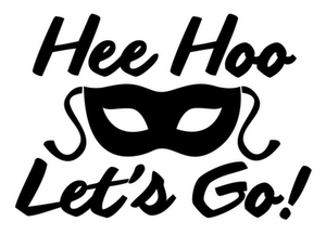 Carnaval Hee Hoo Let's Go Flex BORSTLOGO - afb. 2