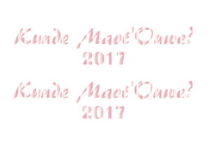 Carnaval Kunde Maot'Ouwe 2017 Mirror Roze - afb. 2