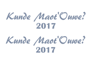 Carnaval Kunde Maot'Ouwe 2017 Design Jeans - afb. 2