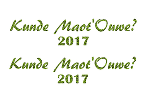 Carnaval Kunde Maot'Ouwe 2017 Design Zebra Groen - afb. 2